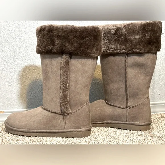 Arizona Women’s Brown Truffle Memory Foam Boots Size 8 NWOT Stylish Comfortable - Picture 9 of 14